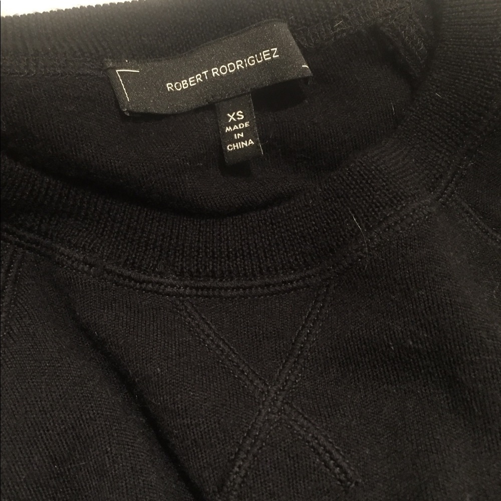 Robert Rodriguez Crew Shirt Sweater - Picture 2 of 3